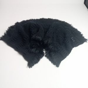 NWOT Black Infinity Scarf
